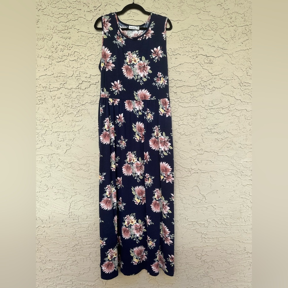 Nemidor Floral Tank Dress